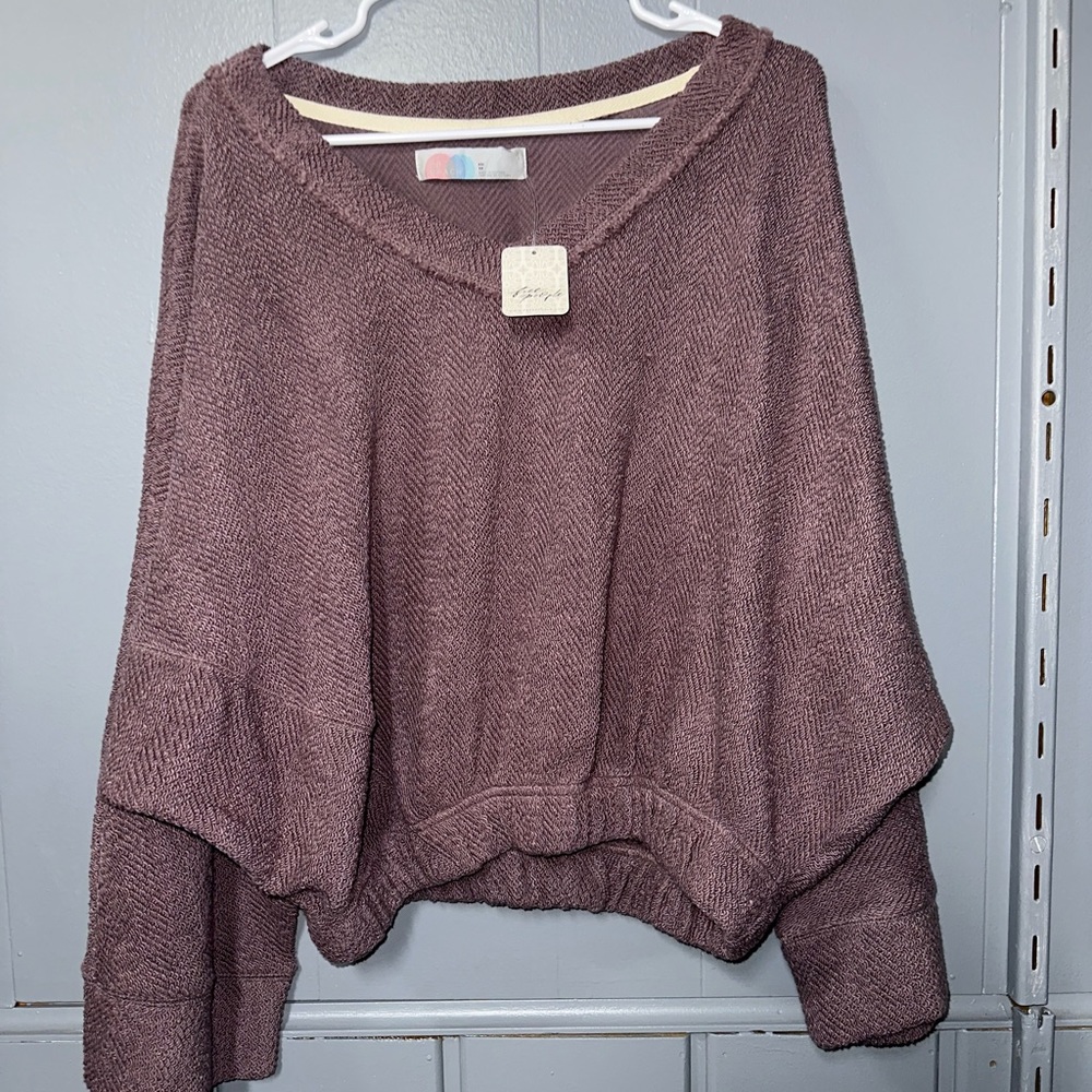 Free People BRB Solid Pullover in Extra Small